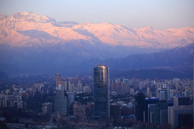 Santiago, Şili için kış