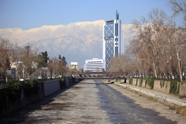 Mapocho River, Santiago clipart