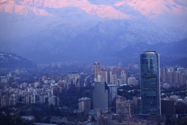 Santiago, Şili için kış