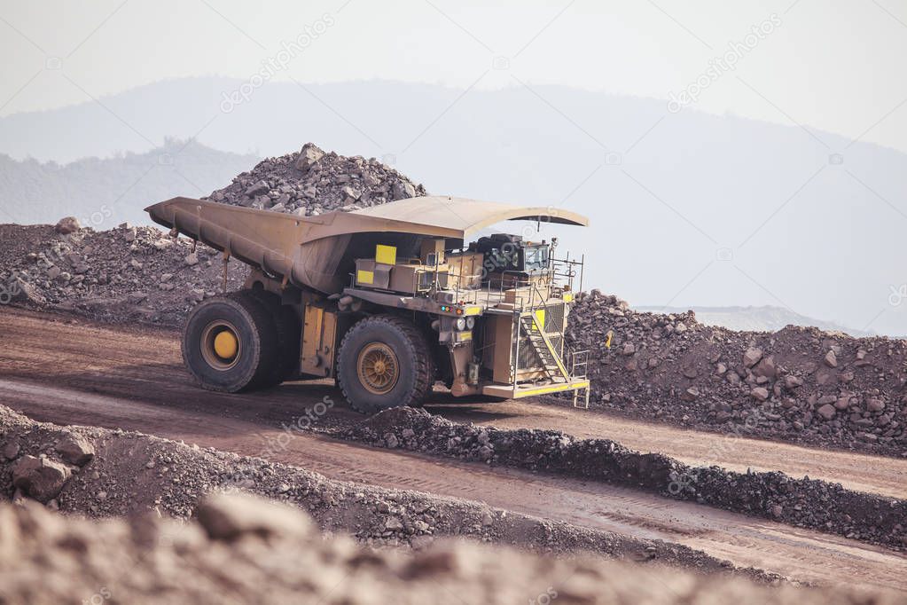 Dump Truck. Mining