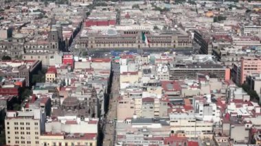 Mexico City tarihi şehir merkezinde