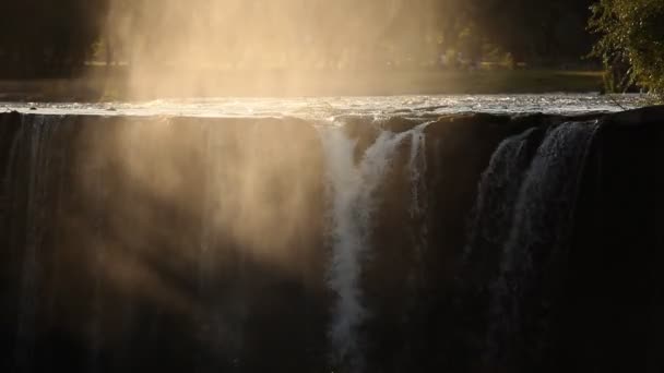 Saltos del Laja, Chile — Stock video