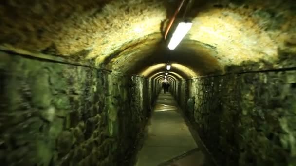 Σκοτεινό διάδρομο, Valparaiso — Αρχείο Βίντεο