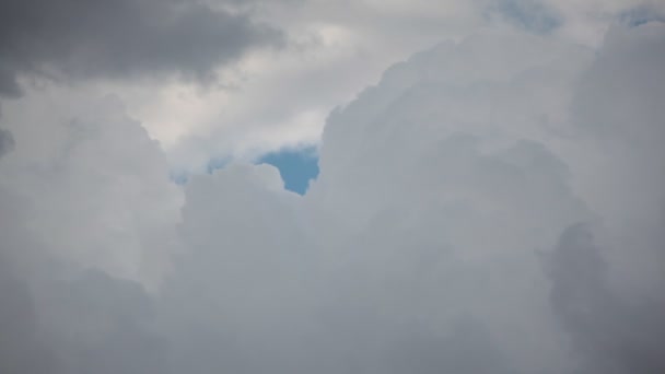 暴风雨前的乌云。天空 — 图库视频影像