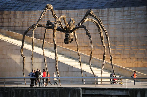 The Spider of Louise Bourgeois - Bilbao, Spain — Stock Photo, Image