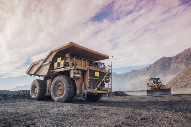 Coppermine Oluklu damper. Madencilik