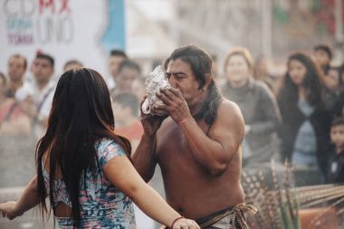 Aztek şaman, Mexico City