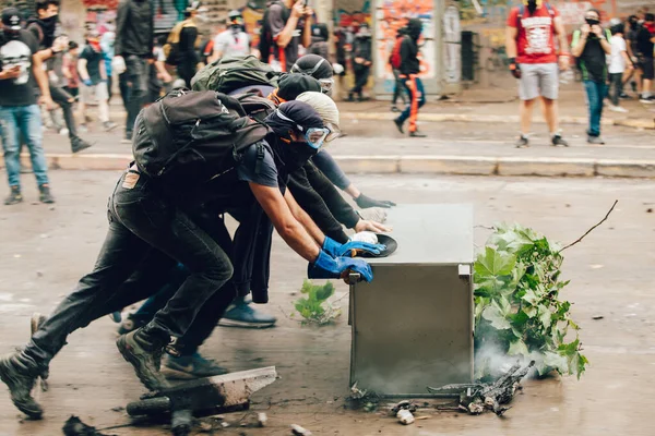 Proteste in Chile — Stockfoto