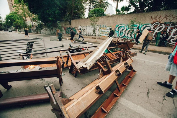 Protestas en Chile —  Fotos de Stock