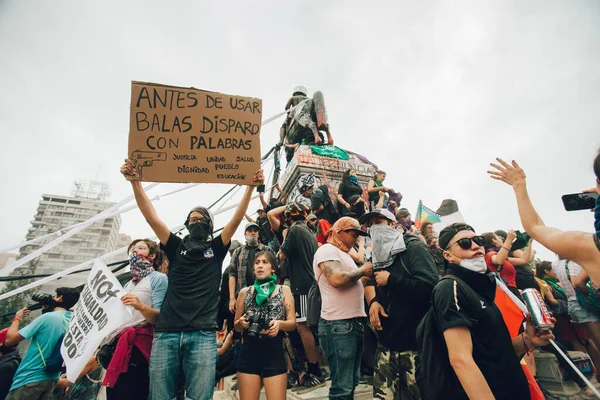Protestas en Chile —  Fotos de Stock