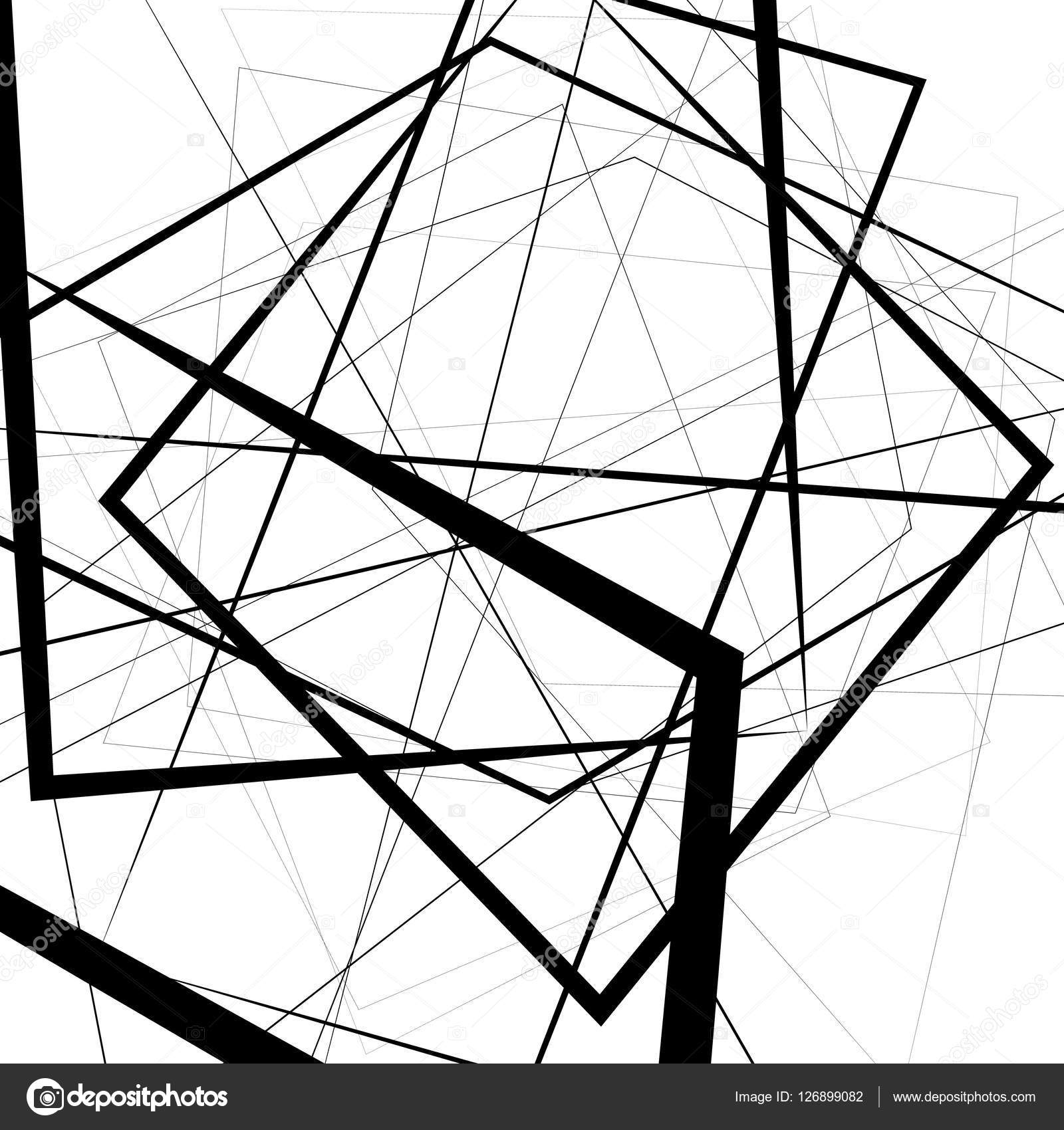 Geometric abstract lines background Stock Vector Image by