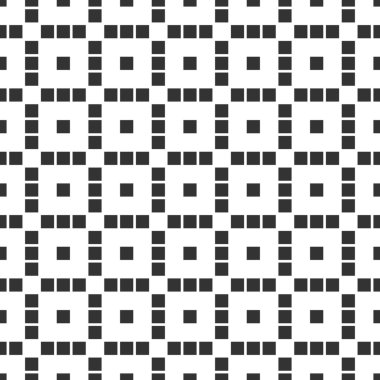 Tek renkli desen yapısı kareler ile