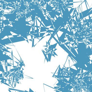 Sert, sinirli geometrik doku 