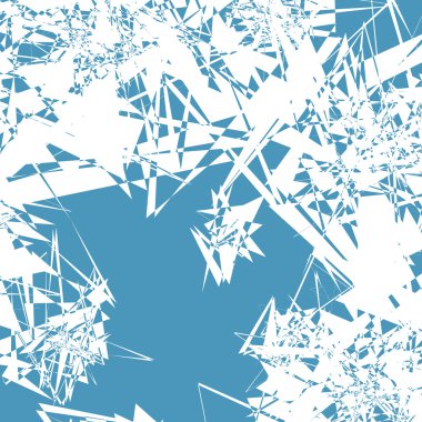 Sert, sinirli geometrik doku 