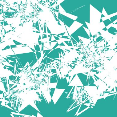 Sert, sinirli geometrik doku 