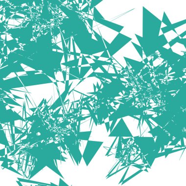 Sert, sinirli geometrik doku 