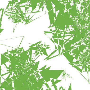 Sert, sinirli geometrik doku 