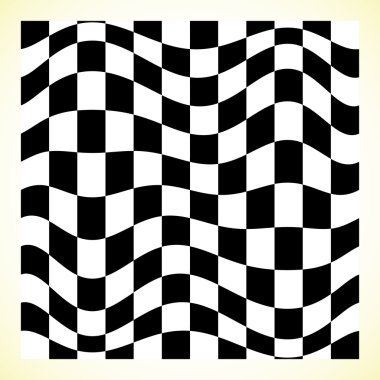 Damalı patternwith bozulma