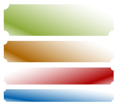 afiş, düğme, plak arka planlar set