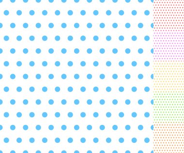 soyut polka dot desenleri