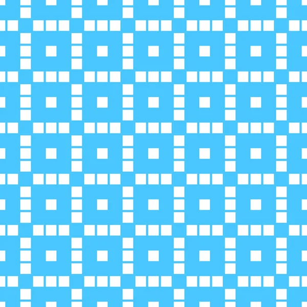 Monochromes Muster mit quadratischer Struktur — Stockvektor