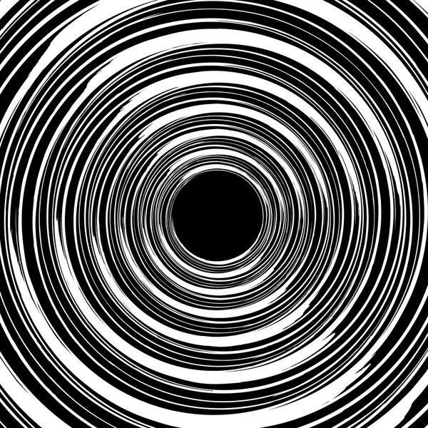 Circonferenza geometrica a spirale — Vettoriale Stock