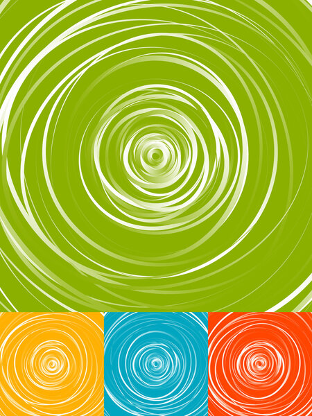 Radial circles abstract backgrounds