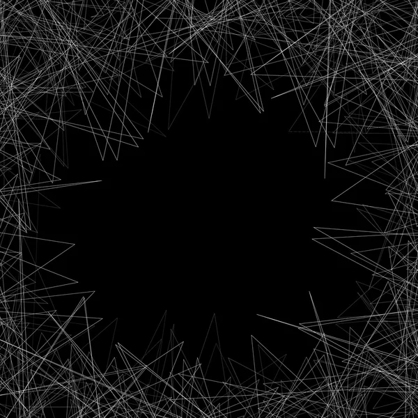 Cadre géométrique abstrait, fiches d'information — Image vectorielle