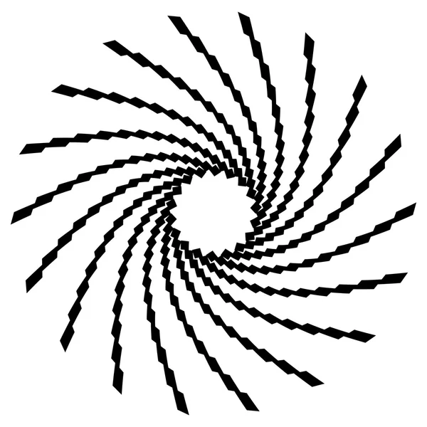 Геометричне коло абстрактний елемент — стоковий вектор