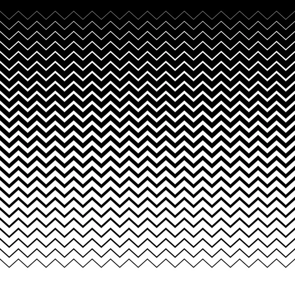 Ondulado patrón de líneas en zigzag — Vector de stock