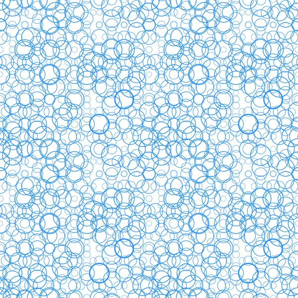 Seamless pattern with circles, bubbles — Stock Vector