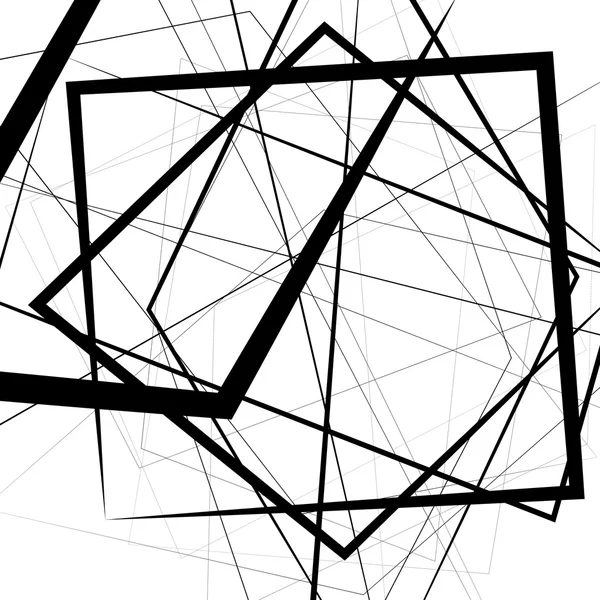 Geometrische abstrakte Linien Hintergrund — Stockvektor