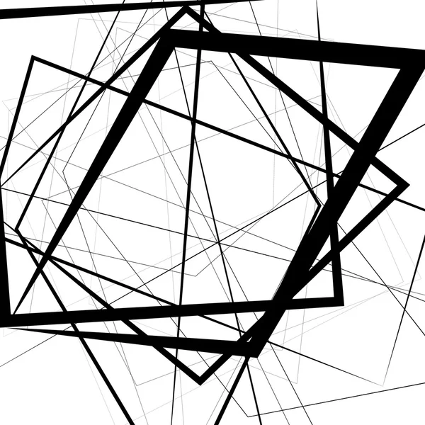 Geometrische abstrakte Linien Hintergrund — Stockvektor