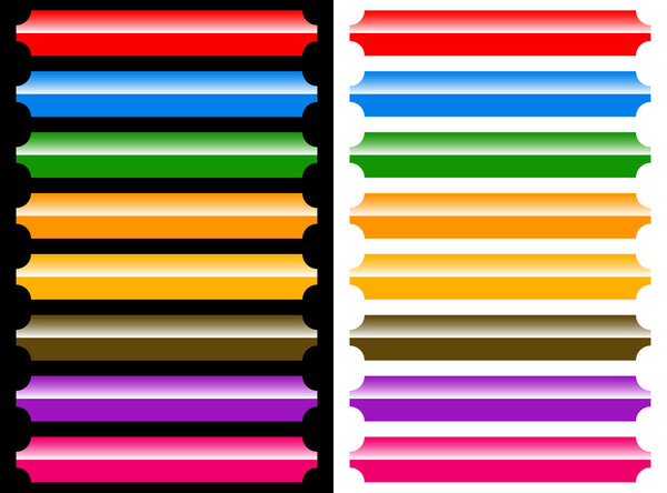 Plaque, banner or button backgrounds  