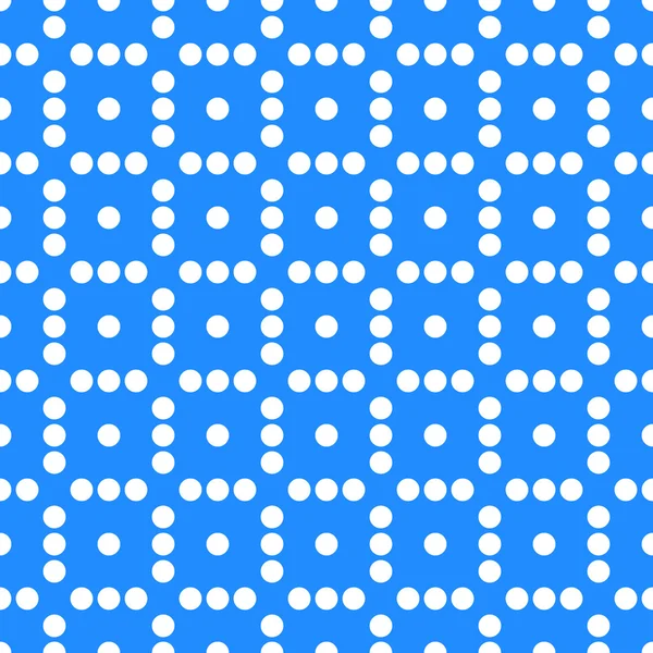 Gestippelde, polka dot patroon. — Stockvector