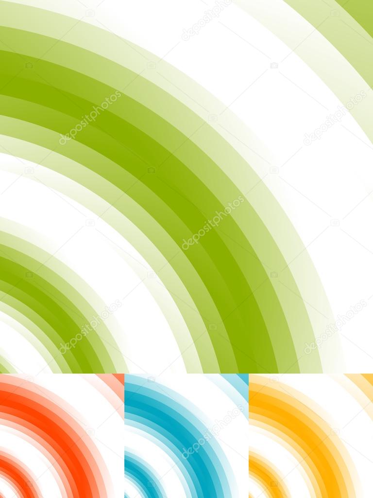 Radial circles abstract backgrounds