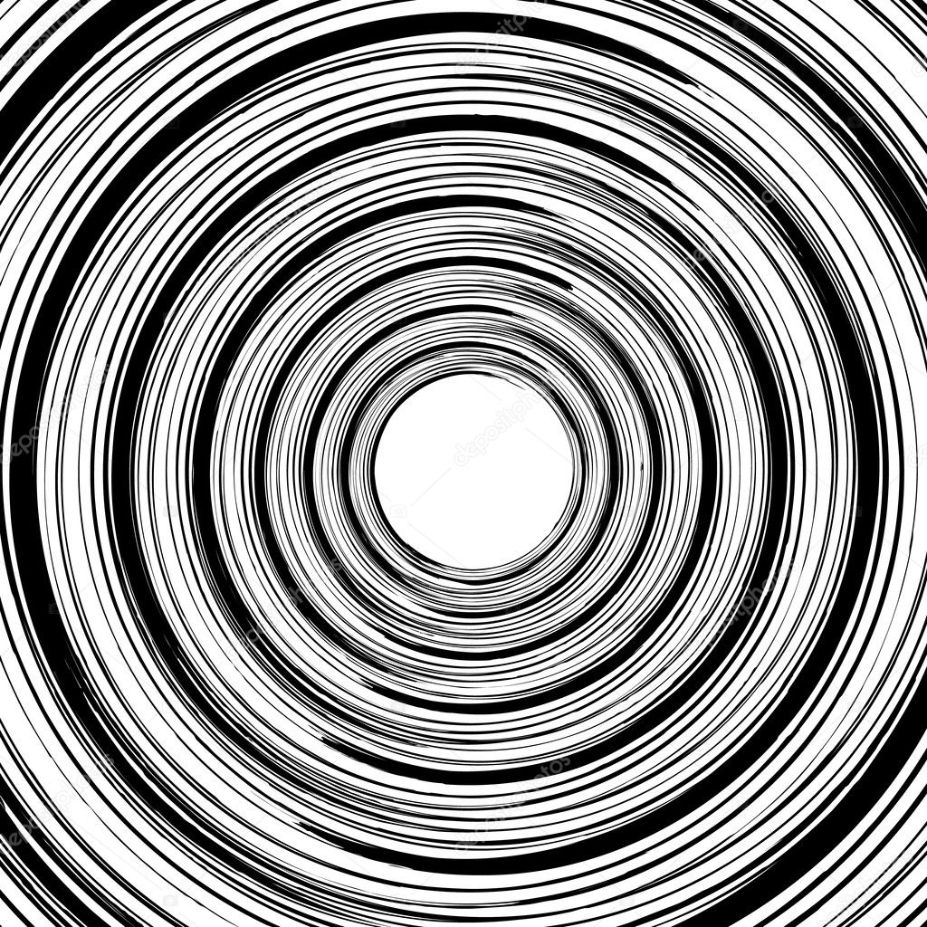 Geometric spiral circlespattern  