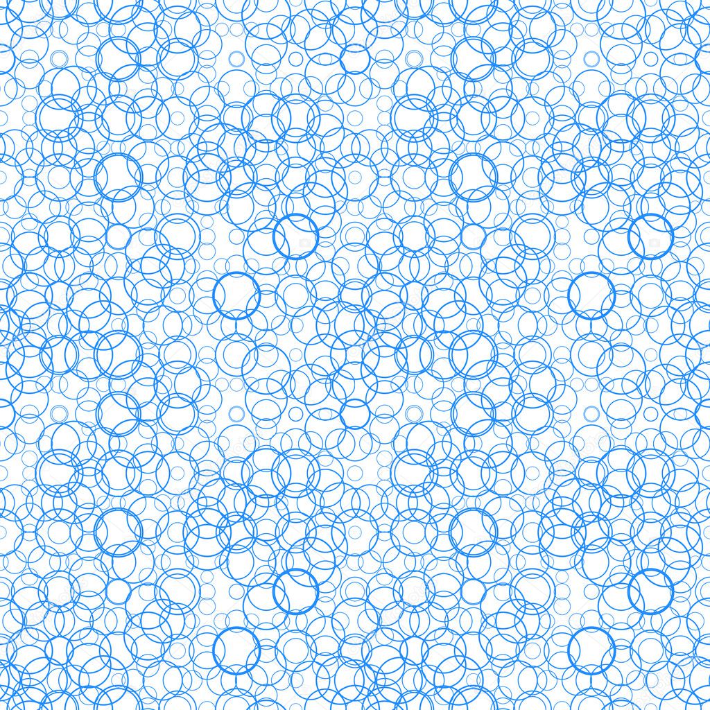 Seamless pattern with circles, bubbles 