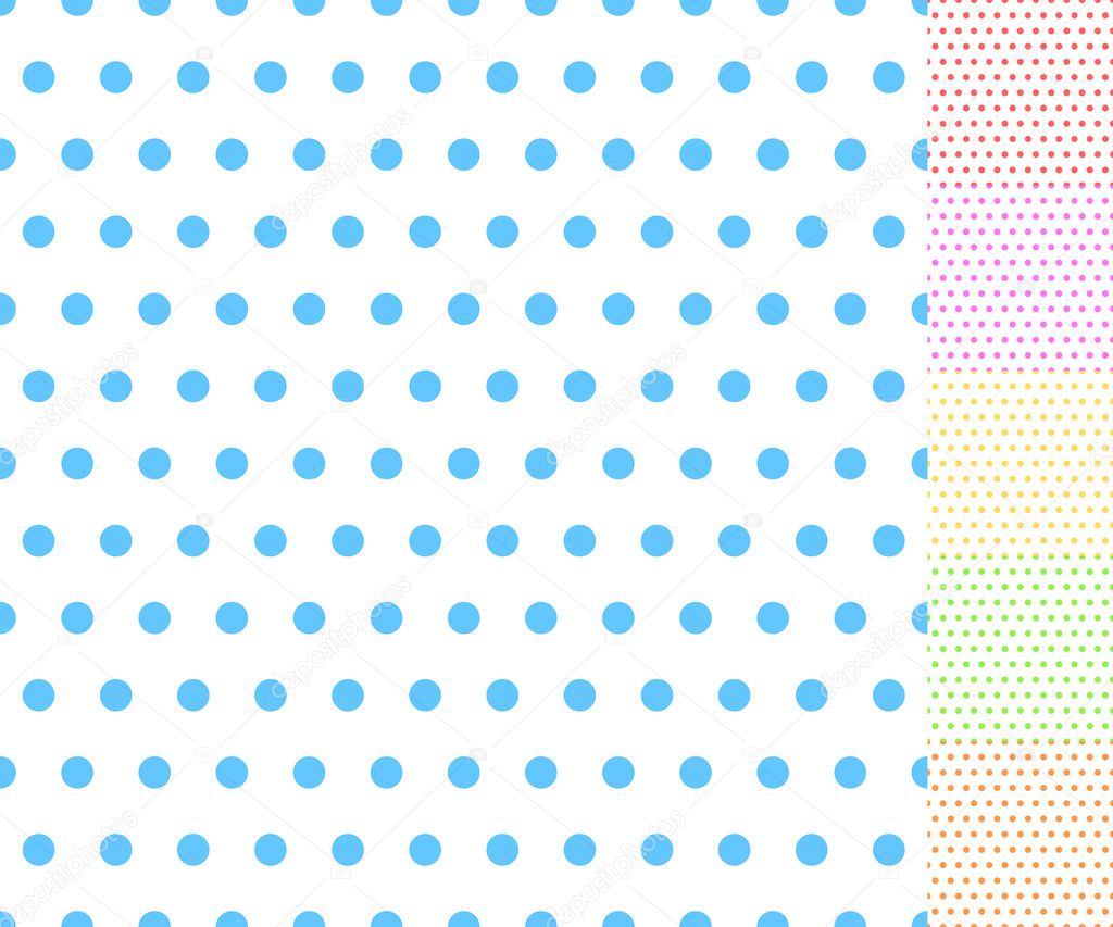 abstract polka dot patterns