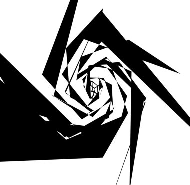 Spirally geometrik şekiller arka plan