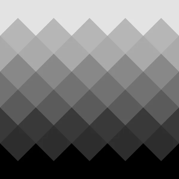 Fekete-fehér absztrakt, geometrikus minta — Stock Vector