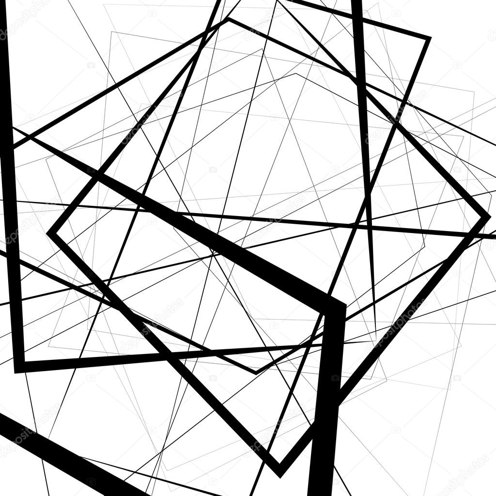 geometric abstract lines background