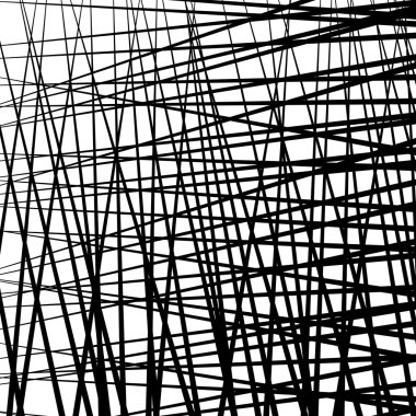 Düzensiz, rasgele çizgiler soyut desen