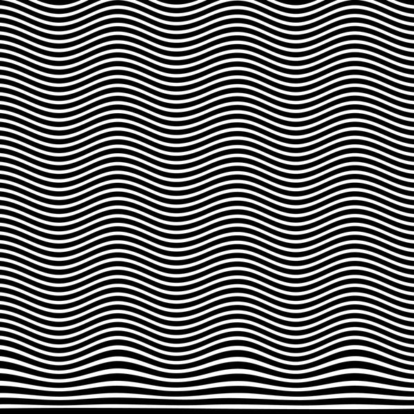 Patrón geométrico abstracto monocromo — Vector de stock