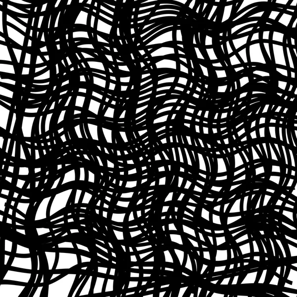 Patrón geométrico abstracto monocromo — Vector de stock