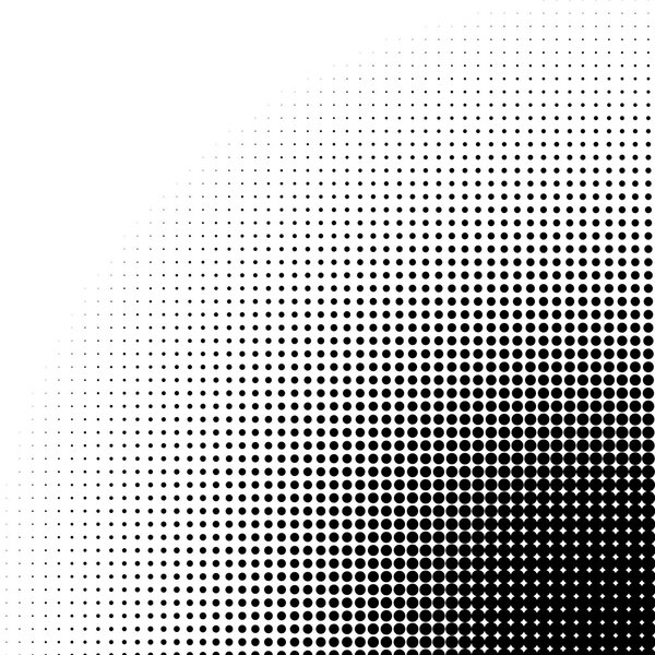 Circle halftone pattern
