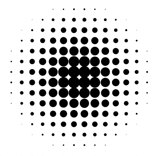 Circle halftone pattern — Stock Vector