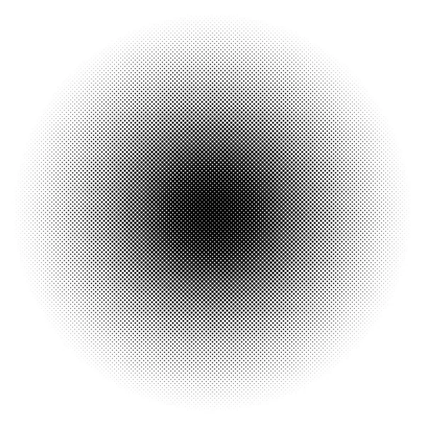 Cercle motif demi-teinte — Image vectorielle