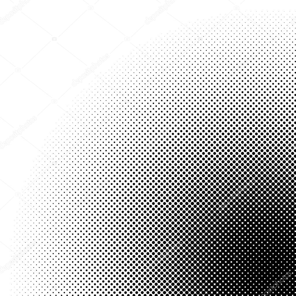 Circle halftone pattern