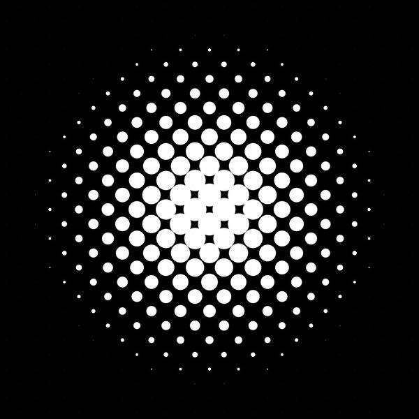 Circle halftone pattern / texture